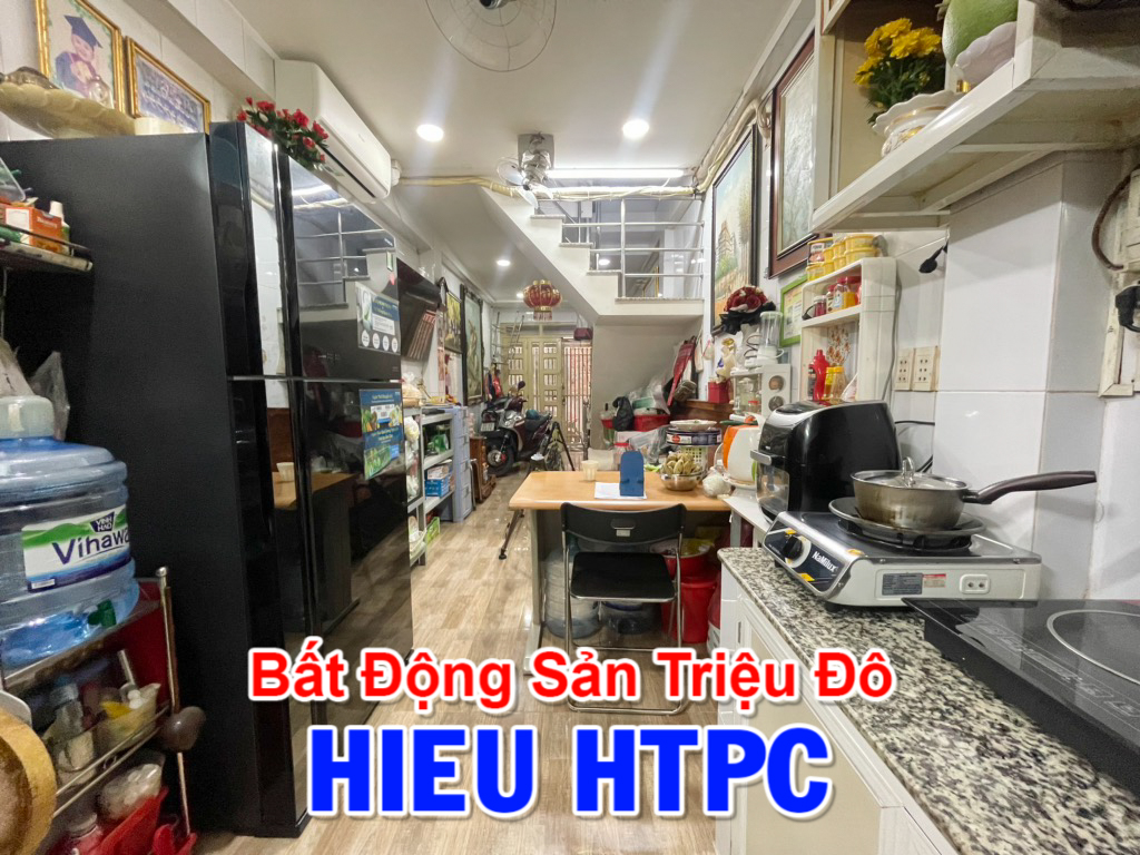 Bán nhà kế mặt tiền Lê Quang Định, hẻm rộng, nhà trệt, lửng và tum, giảm 200 triệu bán gấp chỉ còn 4.8 tỷ, 30 m2, Sàn 60 m2-4