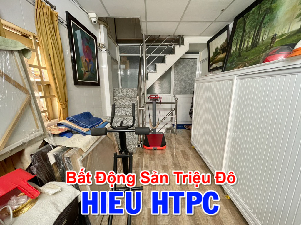 Bán nhà kế mặt tiền Lê Quang Định, hẻm rộng, nhà trệt, lửng và tum, giảm 200 triệu bán gấp chỉ còn 4.8 tỷ, 30 m2, Sàn 60 m2-5