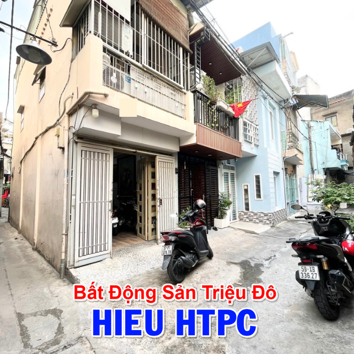 Bán nhà kế mặt tiền Lê Quang Định, hẻm rộng, nhà trệt, lửng và tum, giảm 200 triệu bán gấp chỉ còn 4.8 tỷ, 30 m2, Sàn 60 m2