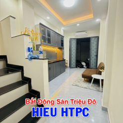 Nhà Lê Quang Định, Hẻm ô tô, 4 Tầng, Vị trí đẹp, thuận tiện di chuyển, chỉ 4.5 tỷ, 17 m2, sàn 68 m2