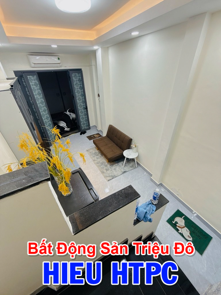 Nhà Lê Quang Định, Hẻm ô tô, 4 Tầng, Vị trí đẹp, thuận tiện di chuyển, chỉ 4.5 tỷ, 17 m2, sàn 68 m2-3