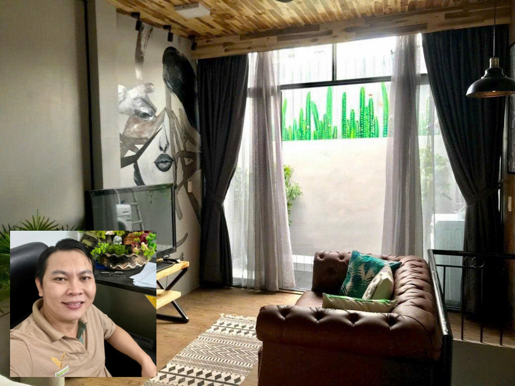 Nhà Nguyễn Cửu Vân, Không lộ giới, Full nội thất Nha Nguyen Cuu Van Khong lo gioi Full noi that 2