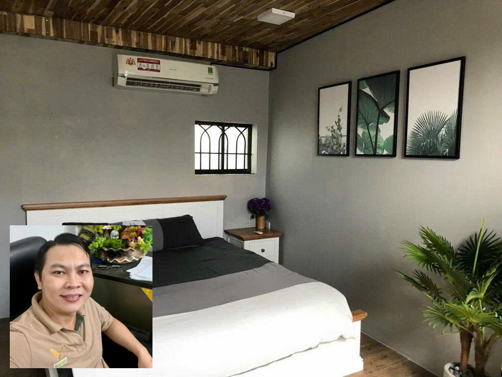 Nhà Nguyễn Cửu Vân, Không lộ giới, Full nội thất Nha Nguyen Cuu Van Khong lo gioi Full noi that 6 2