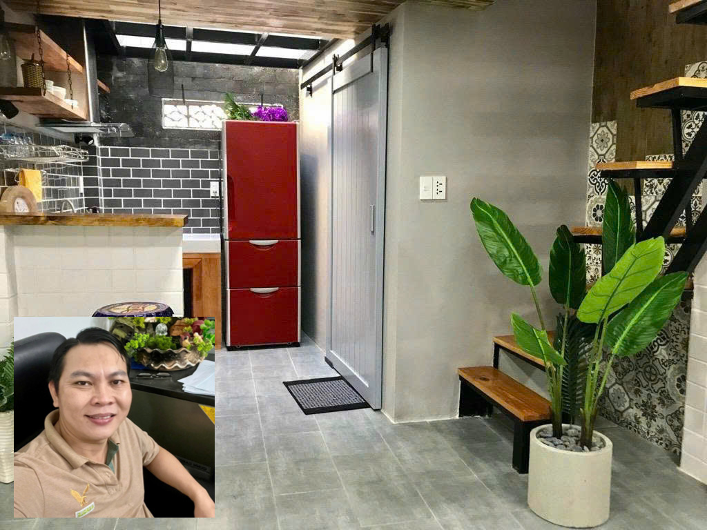 Nhà Nguyễn Cửu Vân, Không lộ giới, Full nội thất Nha Nguyen Cuu Van Khong lo gioi Full noi that 7